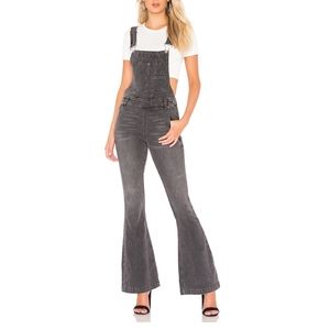 womens flare overalls